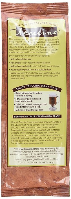 Teeccino Variety Pack (Hazelnut, Mocha, and Java) Chicory Herbal Coffee, Caffeine Free, Acid Free, 11oz (Pack... N31