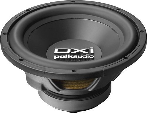 Polk Audio DXi104 DVC - 10" Dual-Voice-Coil 8-Ohm Subwoofer - Black