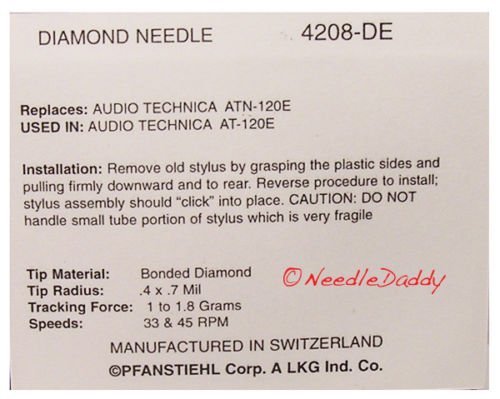 AUDIO TECHNICA ATN-103 / AT-130-E Stylus