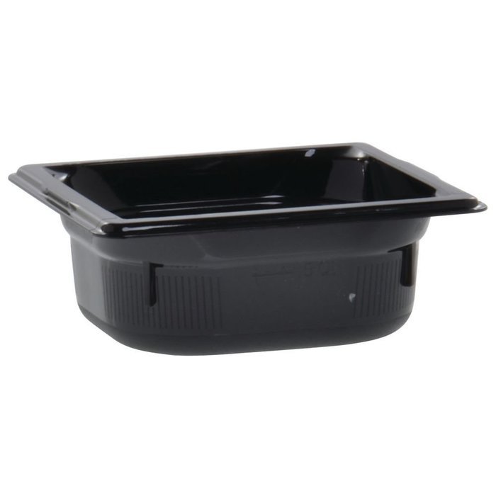 Vollrath 8062420 1/6 Size Super Pan 2.5"Deep, Black