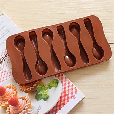 Y&XL&H Bakeware Silicone Spoon Baking Molds for Chocolate N2