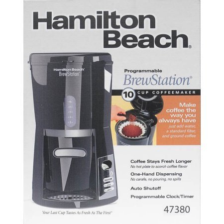 BrewStation Coffeemaker with No Carafe and Hot Plate N4