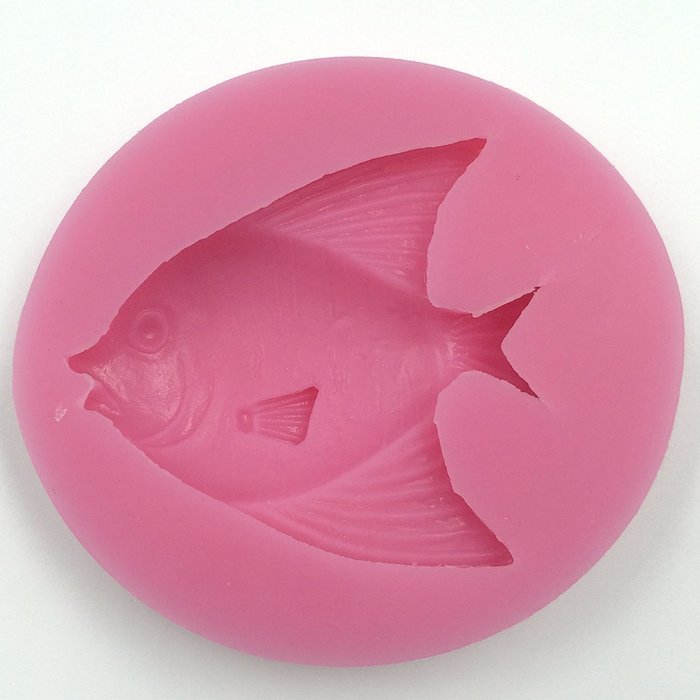 Fish Candy Fondant Silicone Mold Koi Fish No.738 N5