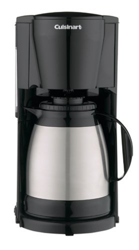 Cuisinart DTC-800FR Automatic Brew & Serve 8-Cup Thermal Coffeemaker, Black (Certified Refurbished)