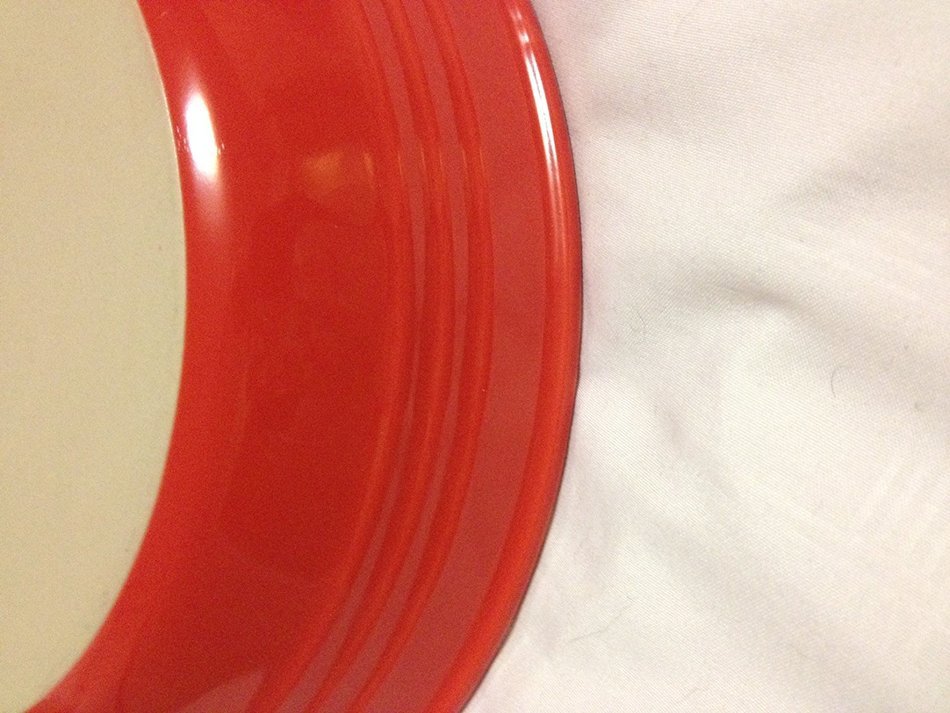 Le Creuset Deep Dish Pie Pan Chilil Red 9"