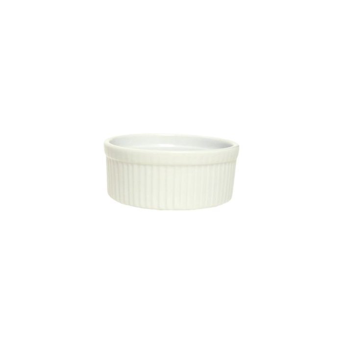 Tuxton 10 Oz. Eggshell Souffle - Case = 12
