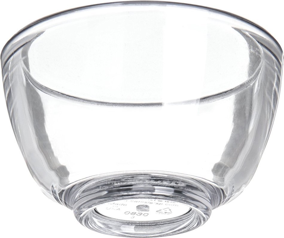 Carlisle 083007 SAN Souffle Cup, 1.1 oz Capacity, Clear (Case of 144) N2