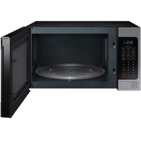 Samsung MG11H2020 1.1 cu. ft Counter Top Microwave with Grilling Element Stainless Steel MG11H2020CT/AA
