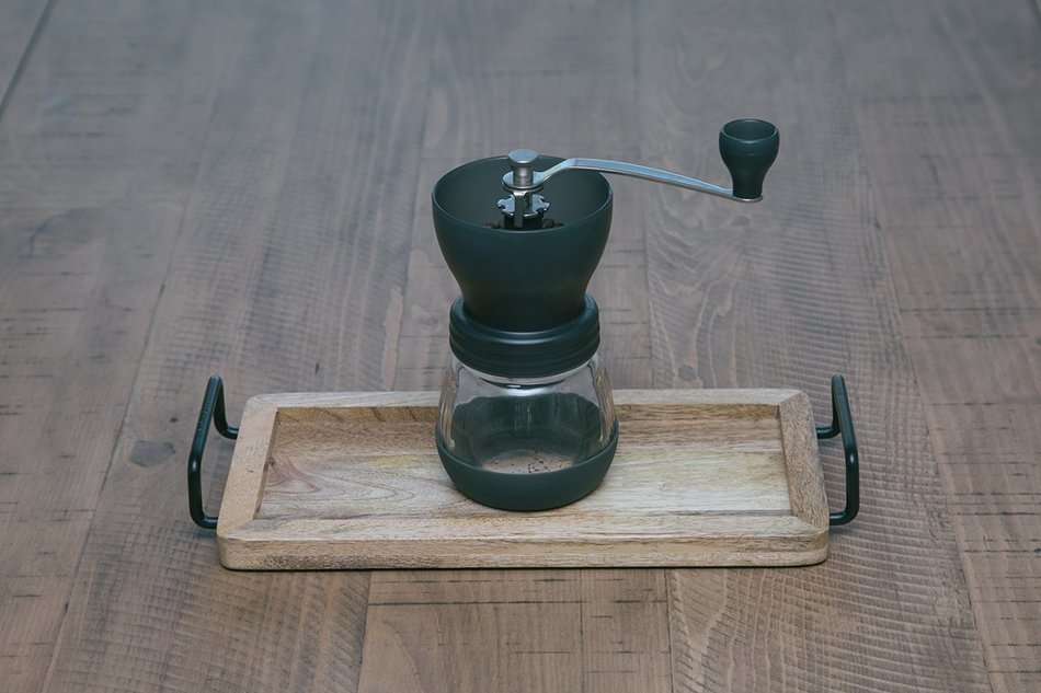 Premium Ceramic Burr Manual Coffee Grinder. Large 100g Capacity Coffee Mill. For Espresso, Pour Over, French Press... N4