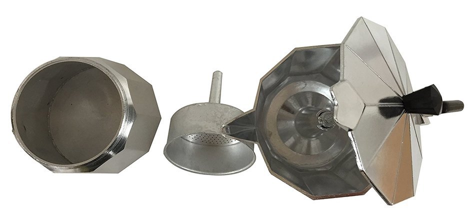 Maxware Aluminum 6-Cup Stovetop Espresso Maker N4