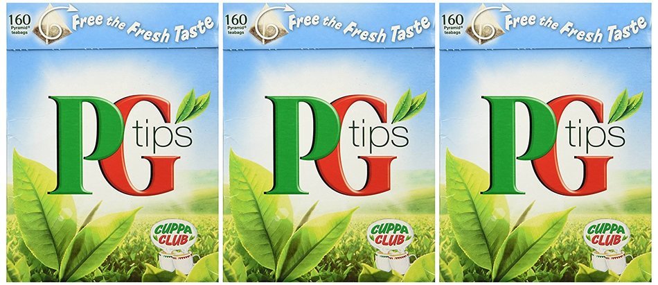 PG Tips 160 Bags 3 Pack (480 Bags Total) N2