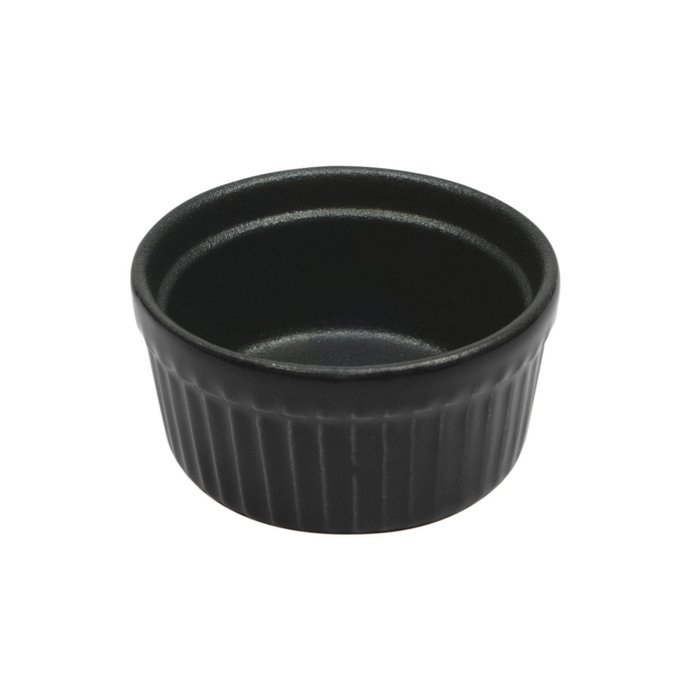 Maxwell and Williams Microstoven Black 3.5-Inch Ramekin