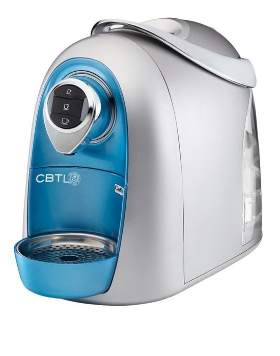 CBTL Kaldi S04 Single Cup Brewer, White/Silver N3