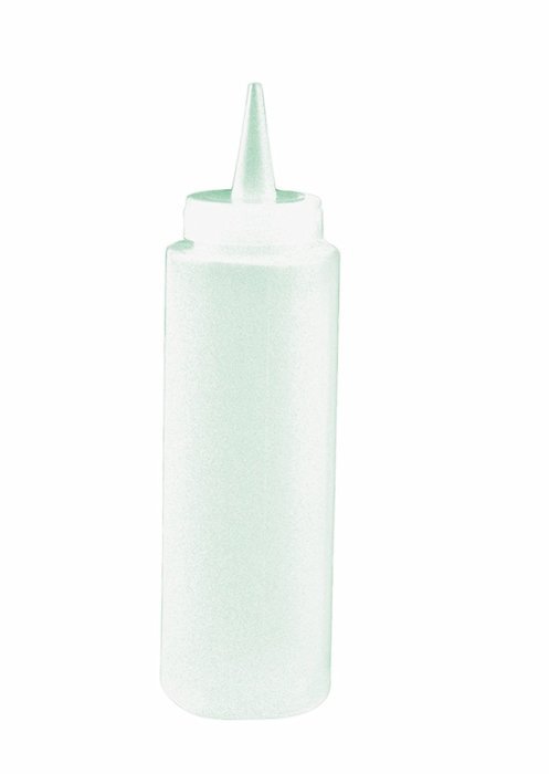 Crestware 12-Ounce Clear Squeeze Bottle