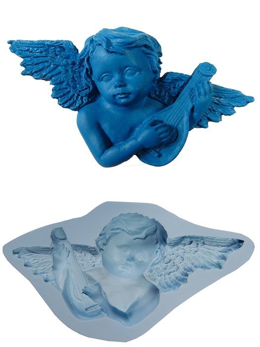 Silicone Molds Angel Cake Decorating Fondant Gompaste Supply M4906 By Ok Molds