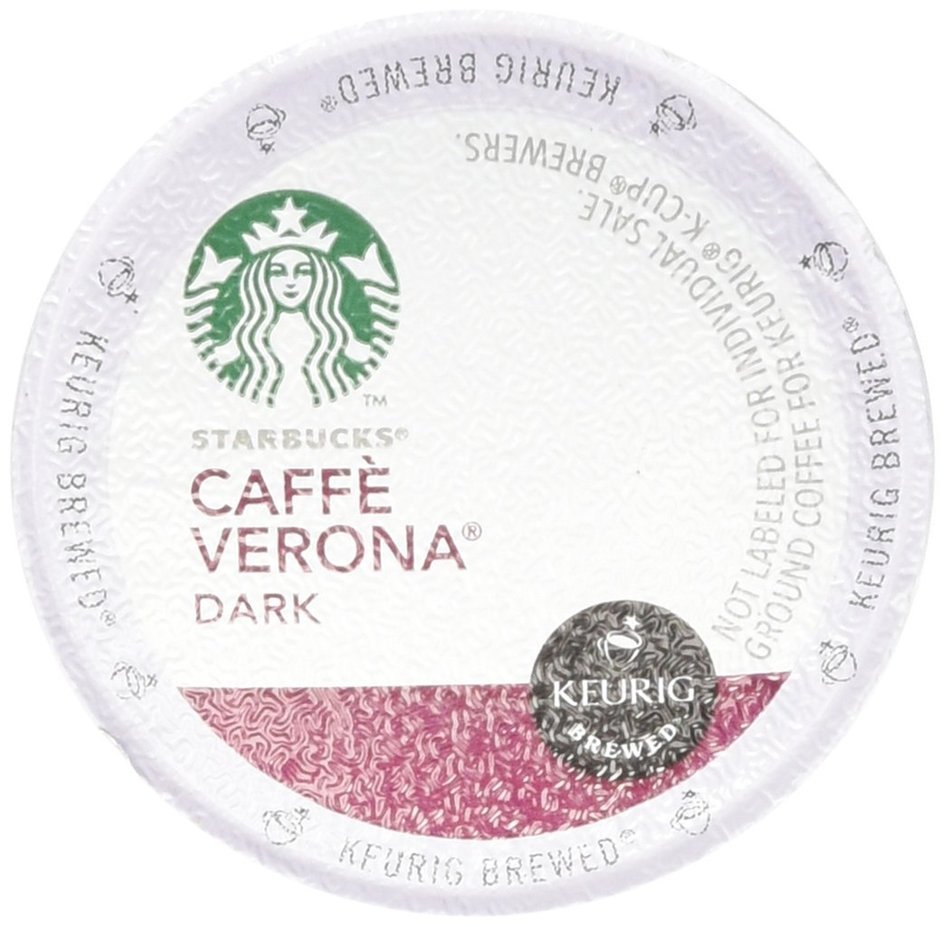 Starbucks Caffe Verona Dark, K-Cup for Keurig Brewers, 96 Count N9