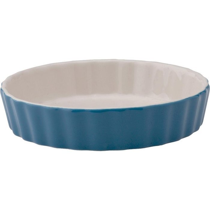 Harold Imports Round Quiche/Creme Brulee 5" x 1" 98014 - Bayberry