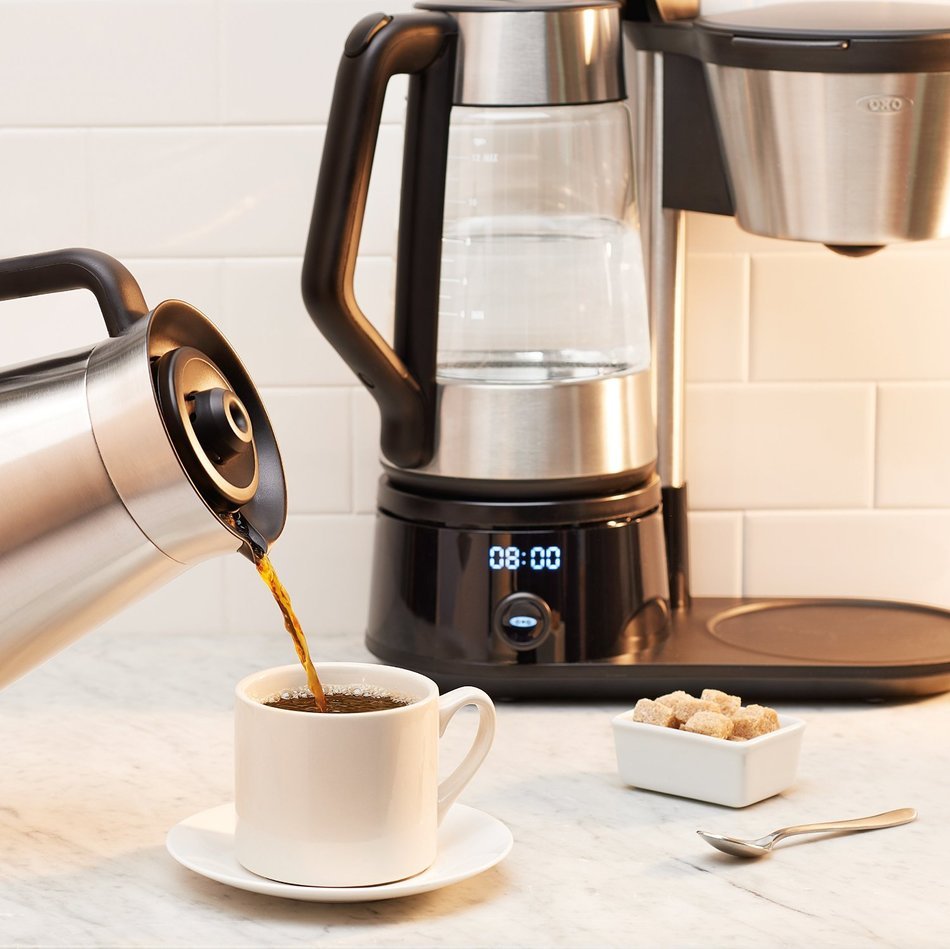 OXO On Barista Brain 12 Cup Coffee Maker with Removable Kettle