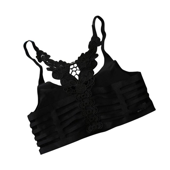 PHOTNO Women Vest Crop Top Bralette Bustier Cami Bustier Tank Tops condole belt