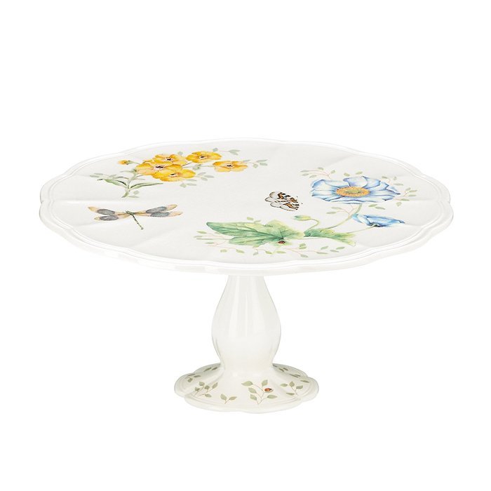 Lenox Butterfly Meadow Scalloped Oval Baker N9
