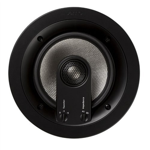 Jamo IC406 60W 2-Way In-Ceiling Speakers, White Paintable
