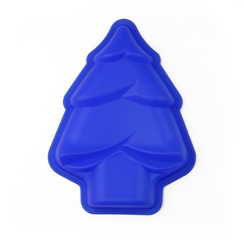 Wholeport Silicone Baking Cake Mold Christmas Tree Bakeware Tools N2