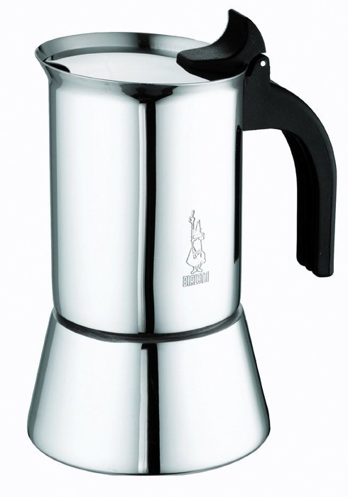 Bialetti Elegance Venus Induction 10 Cup Stainless Steel Espresso Maker
