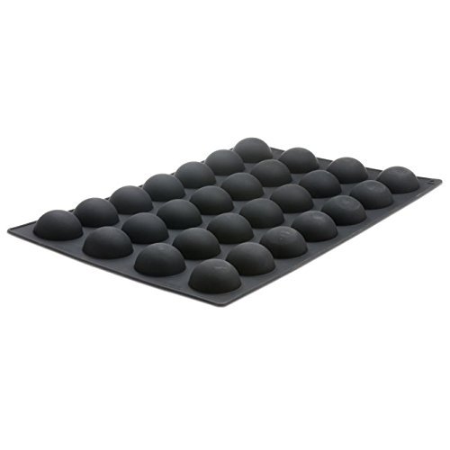 Lekue Semi Sphere Silicone Mold, 28 forms, 2.76 Dia., 1.38 D inches