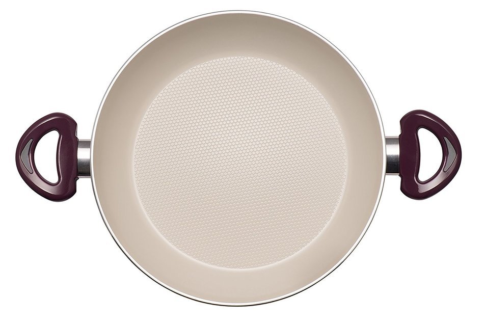 Essenso Ecotouch Lazio Enamel-Coated Low Dutch Oven with Nonstick Ceramic Interior, PTFE / PFOA Free, 3 Quart,... N7