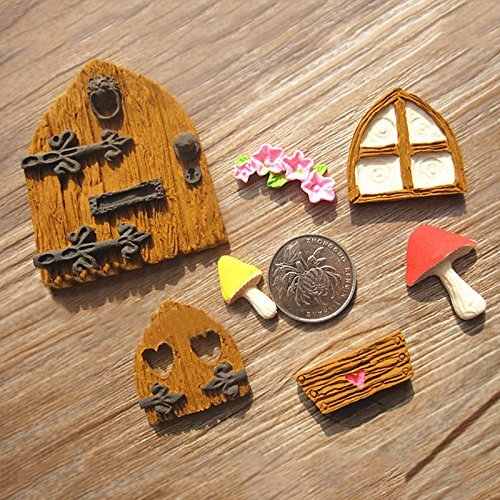 Generic Silicone Sugarcraft Fondant Fairy House Door Mould Mold Cake Decorating N8