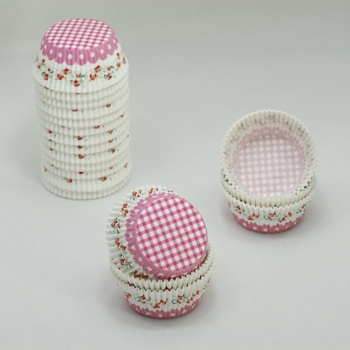 SophieBella 8 kinds Flower Muffin Liner Cupcake-Liner, 400 Count N19
