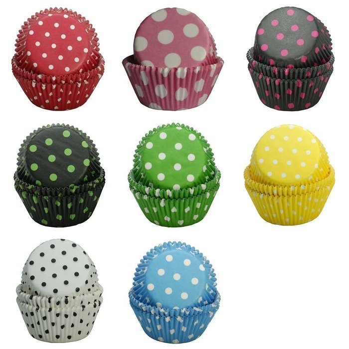 SophieBella 8 kinds Flower Muffin Liner Cupcake-Liner, 400 Count N20