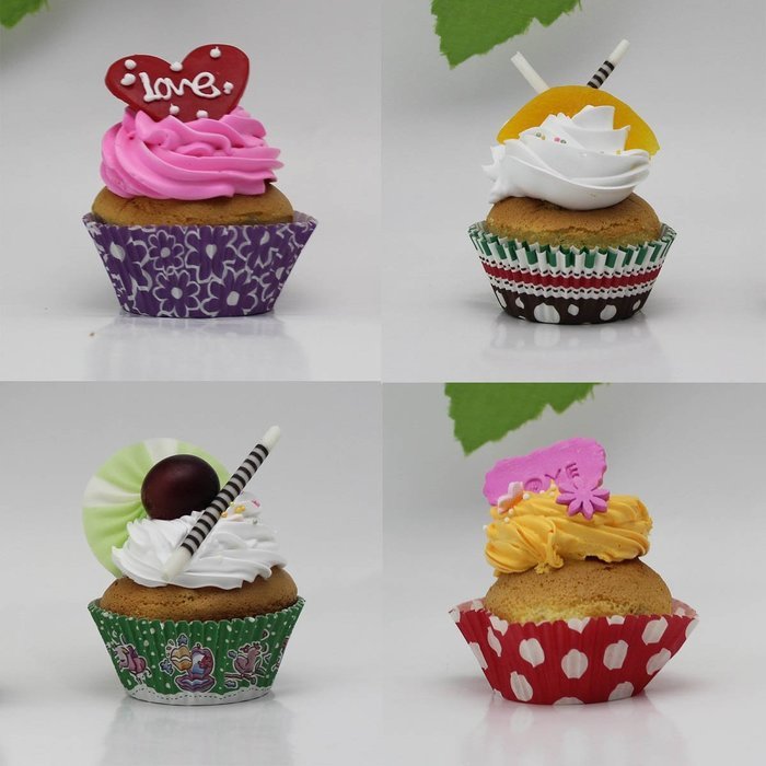 SophieBella 8 kinds Flower Muffin Liner Cupcake-Liner, 400 Count N22
