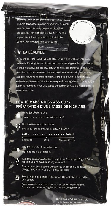 Kicking Horse Coffee, Whole Bean, 454 Horse Power, 2.2 Pound N15