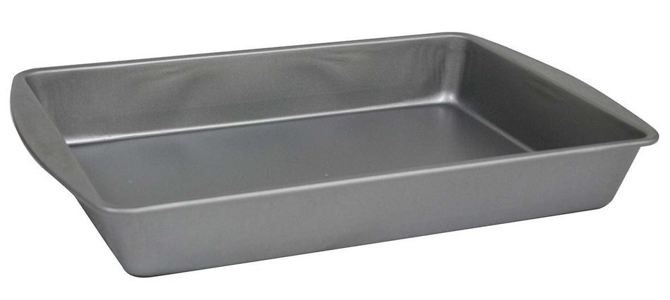 OvenStuff Non-Stick 12.8 Inch x 8.9 Inch x 2 Inch Bake and Roast Pan N3