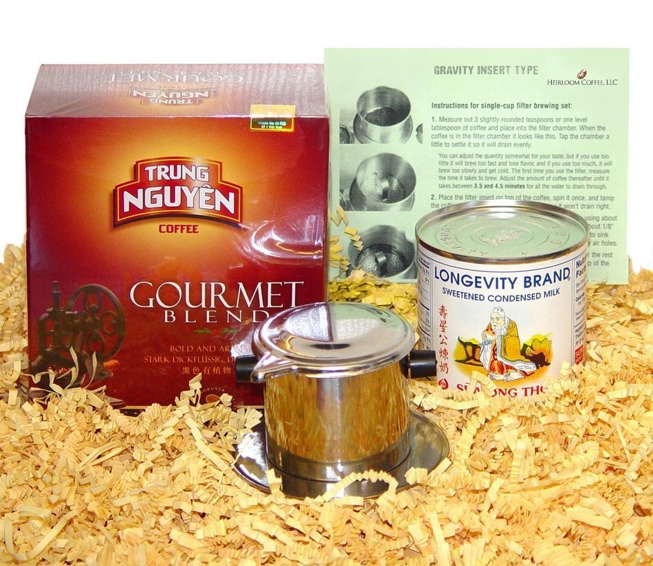 Vietnamese Coffee Kit by Heirloom Coffee LLC N3