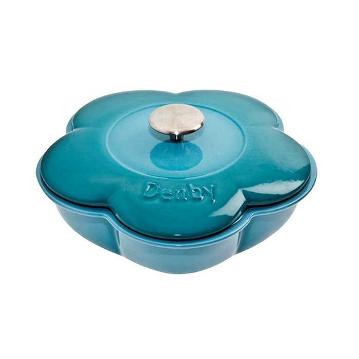 Denby Cook & Dine Casserole, Azure Flower