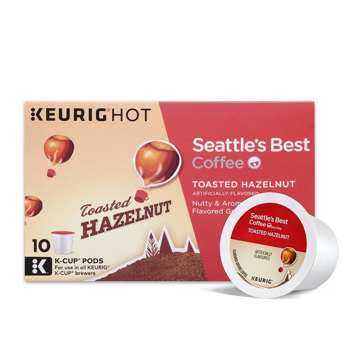 Seattle's Best Coffee Toasted Hazelnut, K-Cup for Keurig Brewers, 60 Count N2