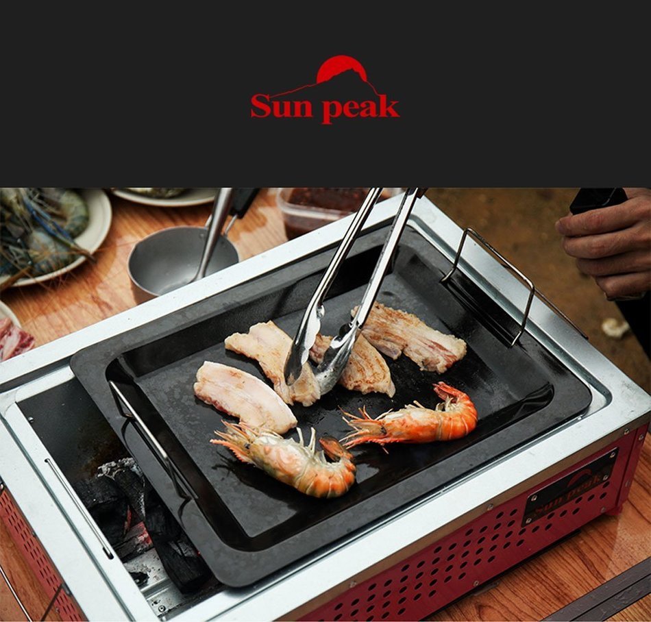 Outdoor Three Function of Medium sized Barbecue Stove with Barbecue Fry