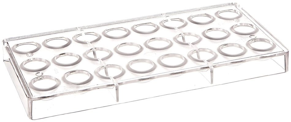 Fat Daddio's Hemisphere Polycarbonate Candy Mold 24-Piece Tray