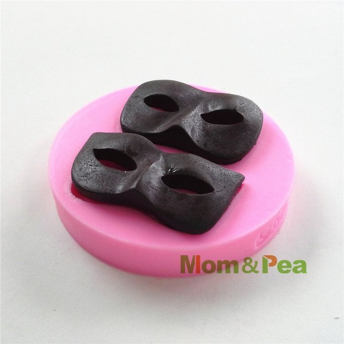 Mom&pea 0527 Catwoman Mask Shaped Silicone Mould for Fondant Cake Sugar Paste Cake Decoration 3d Cake Toppers... N2