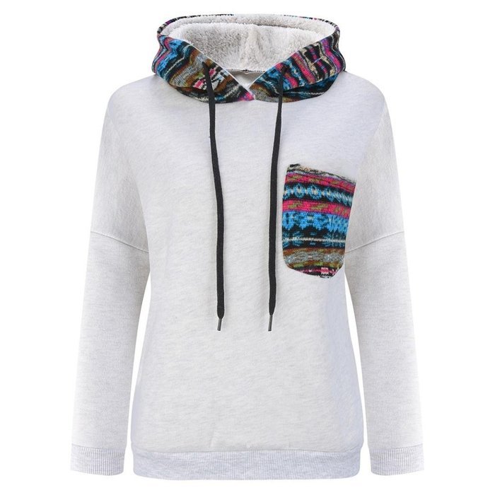 Women's Sweater,Laimeng Long Sleeve Plus Velvet Thickened Hooded Sweater Top Blouse (S, Black) N10