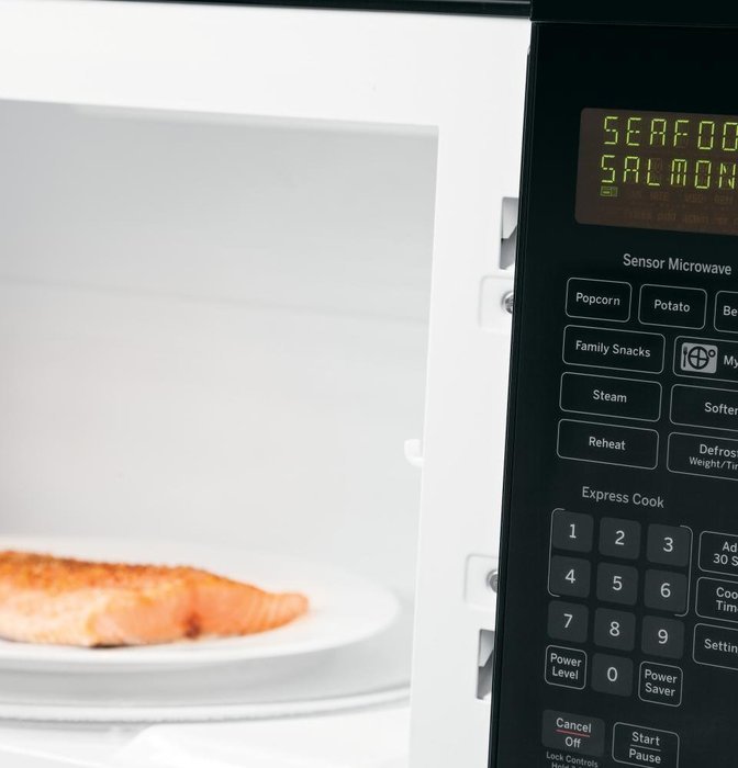 GE JVM7195SFSS 1.9 Cu. Ft. Over-the-Range Sensor Microwave Oven, Stainless Steel N4