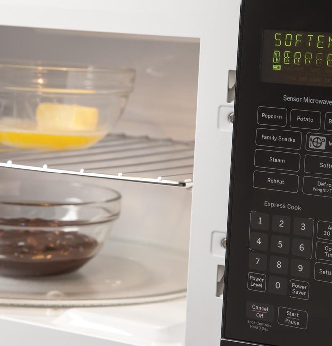 GE JVM7195SFSS 1.9 Cu. Ft. Over-the-Range Sensor Microwave Oven, Stainless Steel N5