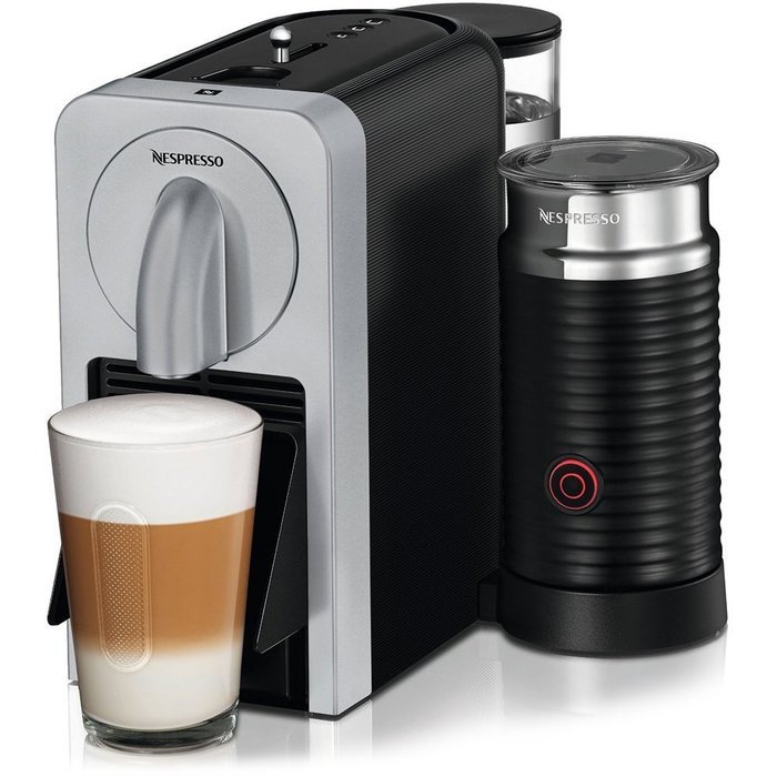 Nespresso C75-US-TI-NE Prodigio With Milk Espresso Maker, Titan