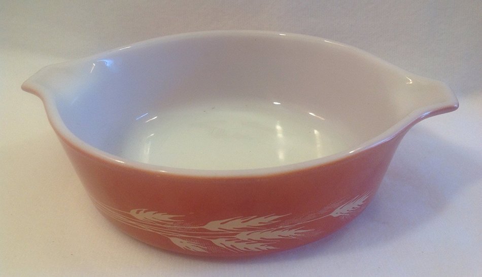 Pyrex Harvest Wheat Casserole, 471-b 500 mL