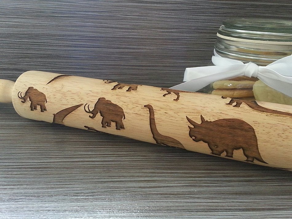 Rolling Pin: Dinosaur N4