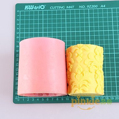 Y&XL&H Flower Shaped Candle Mold,Soap Molds Mooncake Mould Fondant Cake Chocolate Silicone Mold, Decoration Tools...