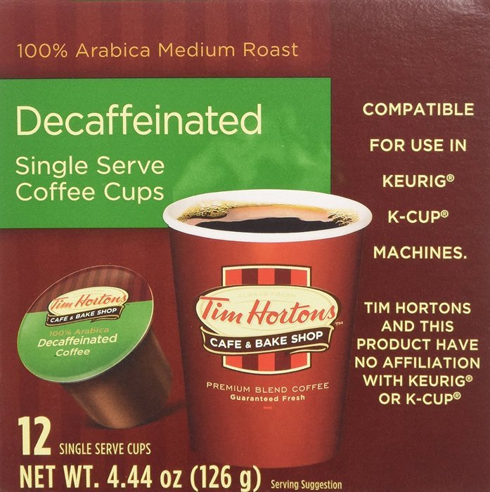Tim Horton's Single Serve Coffee Cups, Original Blend, 24 Count N20