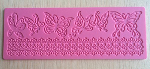HSE Butterfly design shape Silicone 3D Mold Cookware Dining Bar Non-Stick Cake Decorating fondant soap mold